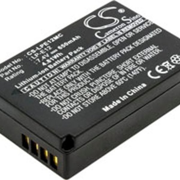 Ilc Replacement for Canon Lp-e12 Battery LP-E12  BATTERY CANON